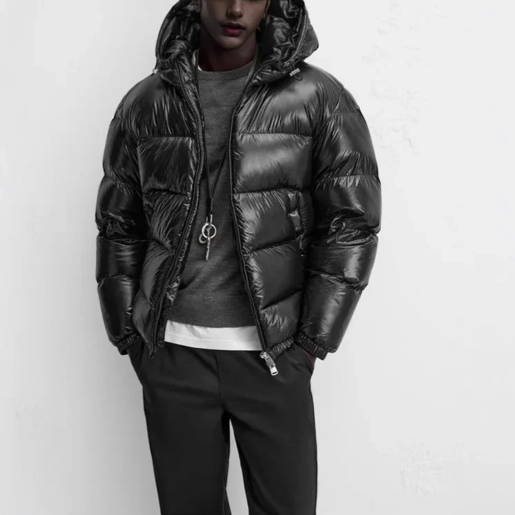 Veste d’Hiver Homme en Coton – Chaude, Décontractée et Confortable – Image 2