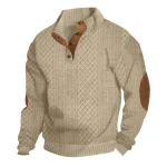 Pull Chaud et Doux pour Homme – Pull Décontracté Automne